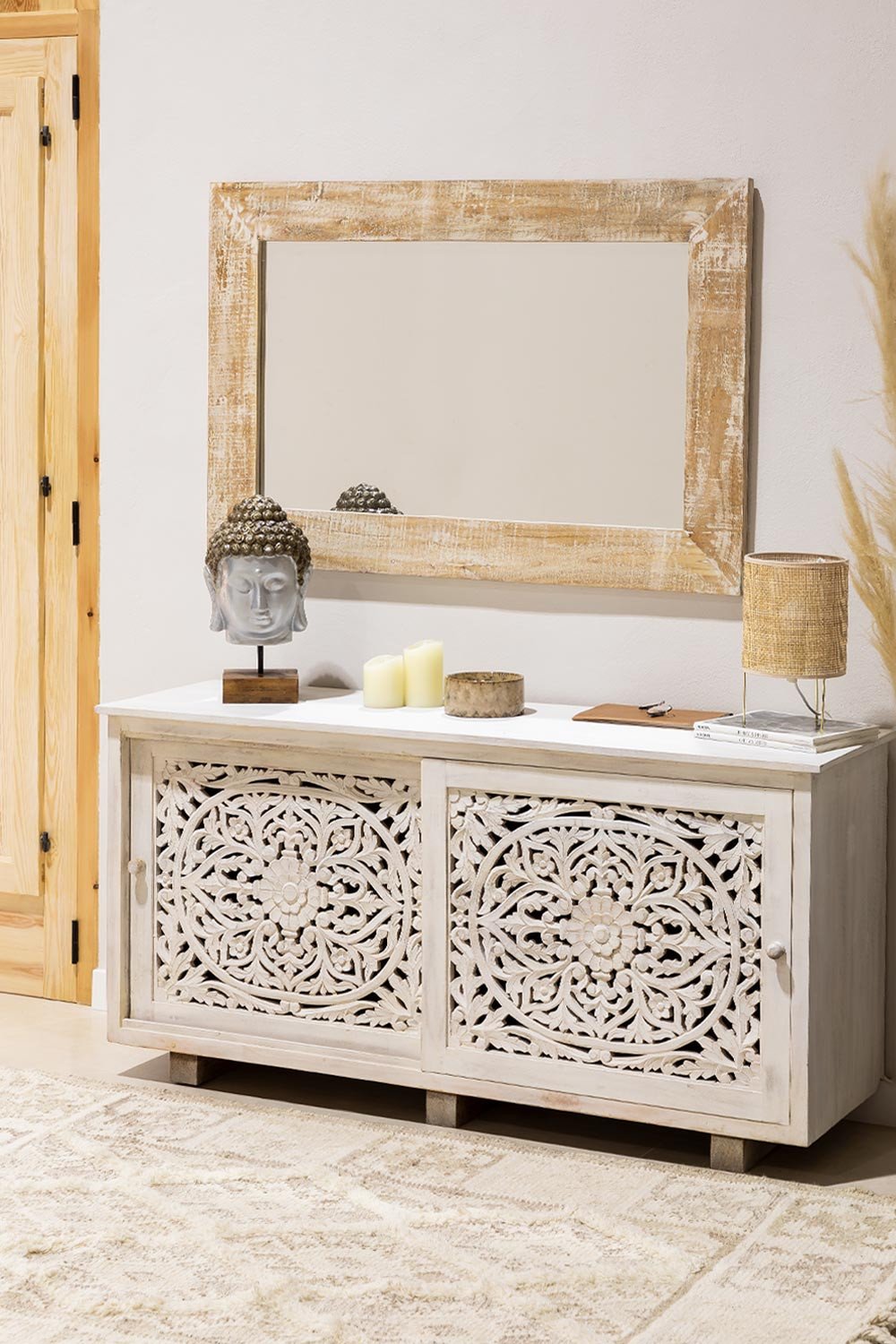Zolu Cream Cabinet