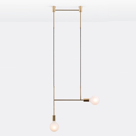 Zolu Scandinavian Minimal Line Chandelier