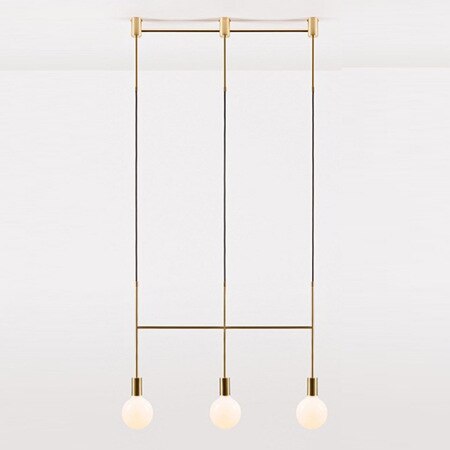 Zolu Scandinavian Minimal Line Chandelier