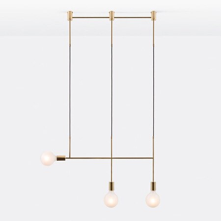 Zolu Scandinavian Minimal Line Chandelier