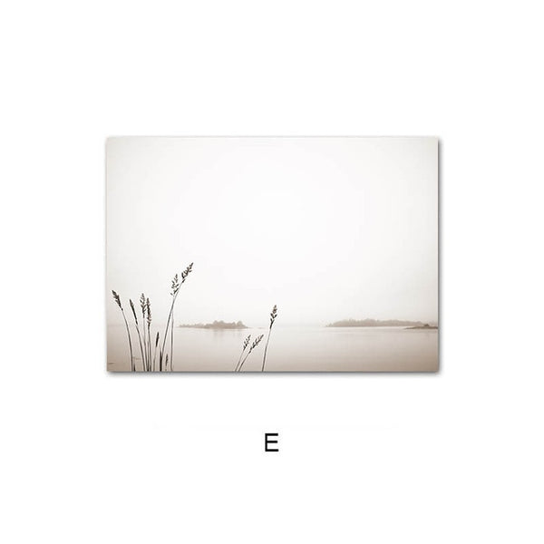 Zolu Scandinavian Nature Landscape Canvas