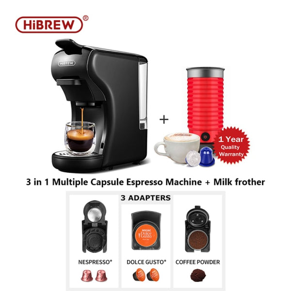 HiBREW 3in1&4in1 multiple Espresso Coffee Machine