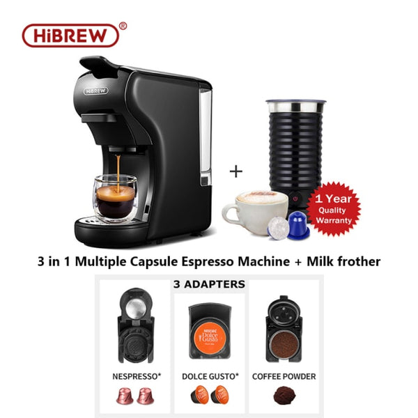 HiBREW 3in1&4in1 multiple Espresso Coffee Machine